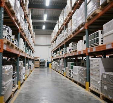 Industrial facility interior