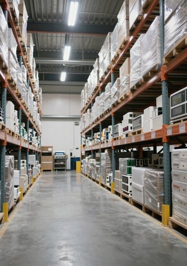 Industrial facility interior